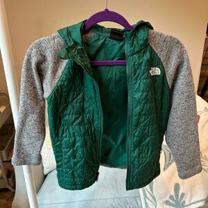 The North Face Teal and Purple Jacket